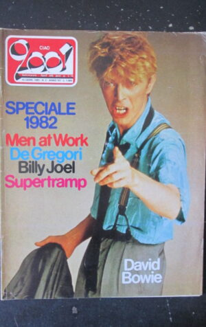 CIAO 2001 2 1983 MEN AT WORK DE GREGORI BILLY JOEL DAVID BOWIE [L8]
