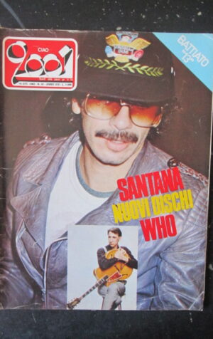 CIAO 2001 41 1982 FRANCO BATTIATO WHO SANTANA  [L8]