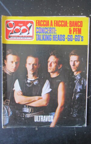 CIAO 2001 48 1982 ULTRAVOX BANCO PFM TALKING HEADS DAVID BYRNE [L8]