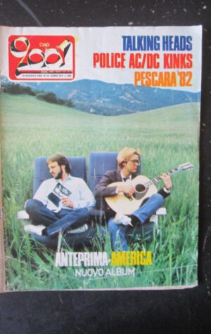 CIAO 2001 35 1982 TALKING HEADS POLICE AC / DC KINKS [L8]