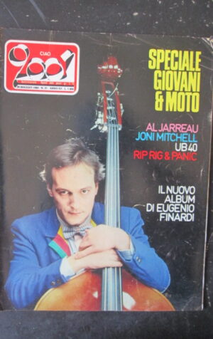 CIAO 2001 21 1983 AL JARREAU JONI MITCHELL EUGENIO FINARDI [L8]