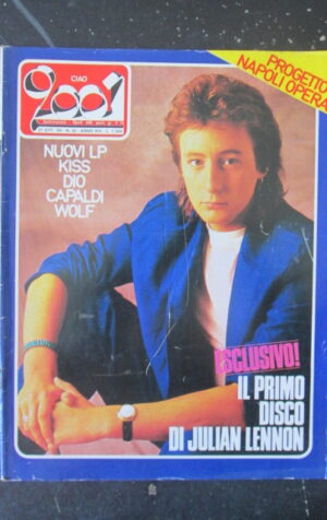 CIAO 2001 42 1984 SPECIALE  KISS JULIAN LENNON LITTLE STEVEN [L8]