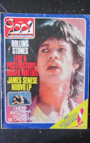 CIAO 2001 32 1984 ROLLING STONES POSTER STORY ROGER WATERS [L8]
