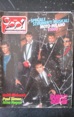 CIAO 2001 50 1983 KEITH RICHARDS PAUL SIMON DURAN DURAN NINA HAGEN [L8]