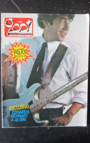 CIAO 2001 27 1982 EDOARDO BENNATO POLICE ROLLING STONES [L8]