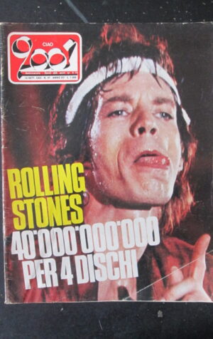 CIAO 2001 37 1983 ROLLING STONES DEPECHE MODE POOH JOE JACKSON [L8]