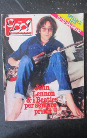 CIAO 2001 5 1983 JOHN LENNON BEATLES SPECIALE HIFI - LE ORME [L8]