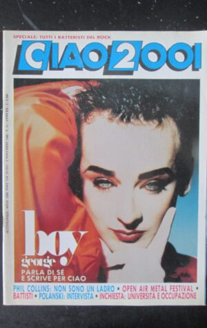 CIAO 2001 44 1988 BOY GEORGE PHIL COLLINS BATTISTI  [D18]