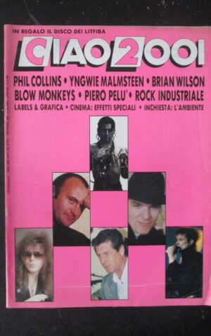 CIAO 2001 49 1988 PHIL COLLINS BRIAN WILSON PIERO PELU LITFIBA  [D18]