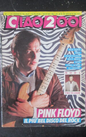 CIAO 2001 25 1988 DAVID GILMOUR PINK FLOYD DE GREGORI DAVID SYLVAN  [D18]