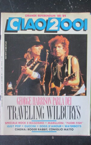 CIAO 2001 51 1988 GEORGE HARRISON MARILLION IGGY POP  [D18]