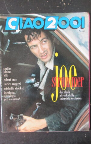 CIAO 2001 43 1988 JOE STRUMMER ROBERT CRAY ENRICO RUGGIERI  [D18]