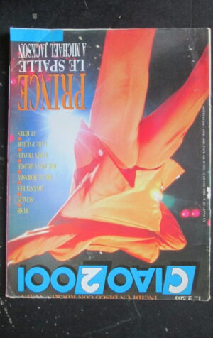 CIAO 2001 22 1988 RUSH SCIALPI BRUCE HORNSBY PRINCE AVION TRAVEL  [D18]