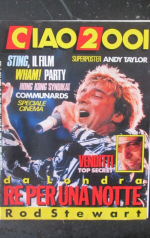 CIAO 2001 30 1986 WHAM ANDY TAYLOR VENDITTI - POSTER DURAN DURAN  [D19]