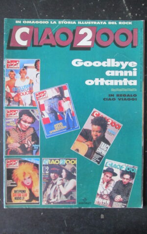 CIAO 2001 52 1990 BRUCE SPRINGSTEEN BON JOVI IRON MAIDEN  [D19]