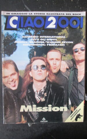 CIAO 2001 8 1990 VINCE CLARKE MOMUS WARREN ZEVON  [D19]