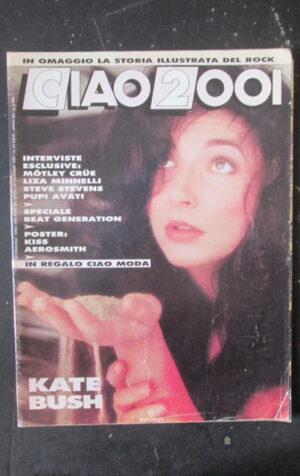 CIAO 2001 45 1989 POSTER KISS AEROSMITH MOTLEY CRUE  [D19]