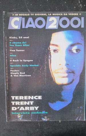 CIAO 2001 43 1989 TINA TURNER- POSTER SIMPLY RED VAN MORRISON   [D19]