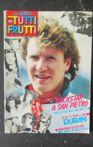TUTTI FRUTTI 34-35 1986 DURAN DURAN MADONNA SIMON LE BON [G252A]