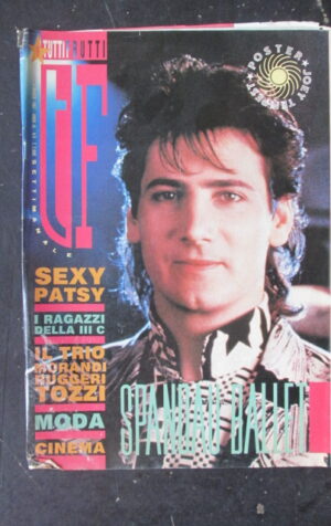 TUTTI FRUTTI 9 1987 SPANDAU BALLET - POSTER JOEY TEMPEST - RAGAZZI 3C [G252A]