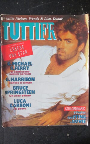 TUTTI FRUTTI 63 1987 GEORGE MICHAEL HARRISON BRUCE SPRINGSTEEN [M16]