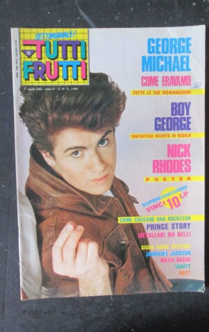 TUTTI FRUTTI 15 1986 GEORGE MICHAEL BOY GEORGE NICK RHODES [M16]