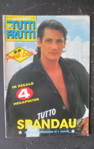 TUTTI FRUTTI 23 1985 4 MEGA POSTER SPANDAU BALLET [M16]