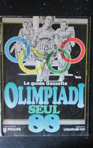 LE GUIDE GAZZETTA DELLO SPORT OLIMPIADI SEUL  1988  [W8]