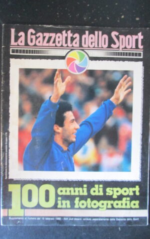 GAZZETTA DELLO SPORT 100 ANNI SPORT IN FOTOGRAFIA SUPPL.19-02-1988 VIALLI [W8]