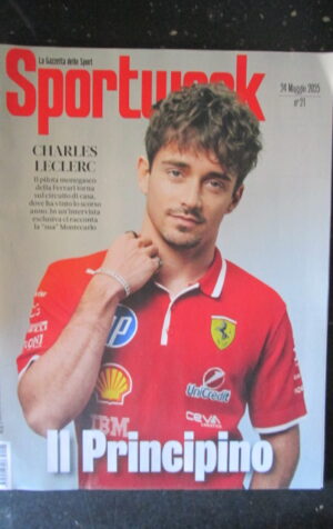 SPORTWEEK 21 2025 CHARLES LECLERC FERRARI ARNAUTOVIC [W8]
