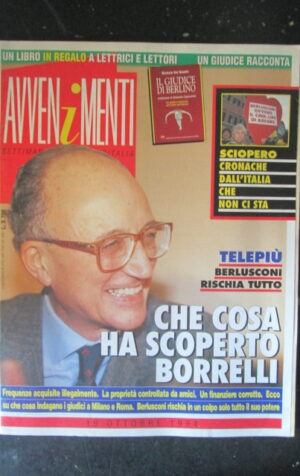 AVVENIMENTI 40 1994 BERLUSCONI BORRELLI [W9]