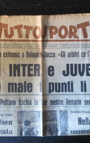 TUTTOSPORT 3 1965 MILAN INTER JUVENTUS [W10]