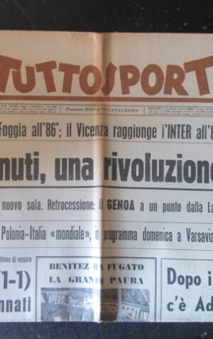 TUTTOSPORT 101 1965 MILAN FOGGIA INTER ADORNI [W10]