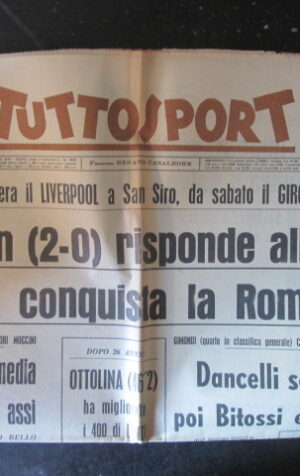 TUTTOSPORT 127 1965 MILAN INTER 2-0 GIMONDI [W10]