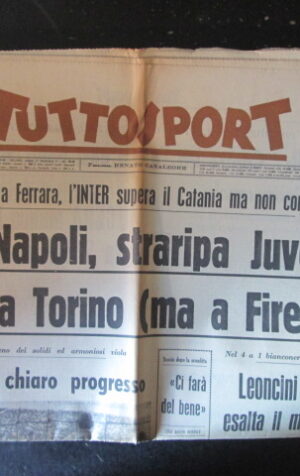 TUTTOSPORT 273 1965 NAPOLI JUVENTUS MILAN INTER [W10]