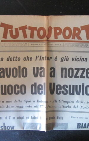 TUTTOSPORT 280 1965 FOGGIA INTER MILAN RIVERA [W10]