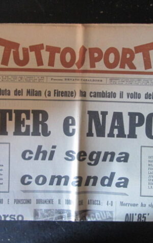 TUTTOSPORT 287 1965 INTER TORINO 4-0 NAPOLI [W10]