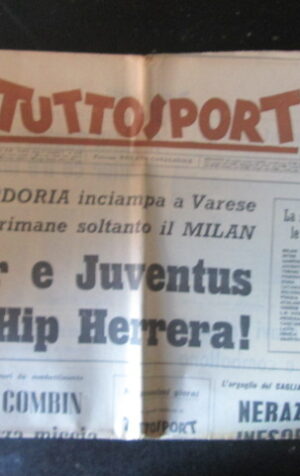 TUTTOSPORT 287 1964 SAMPDORIA INTER JUVENTUS HERRERA COMBIN [W10]