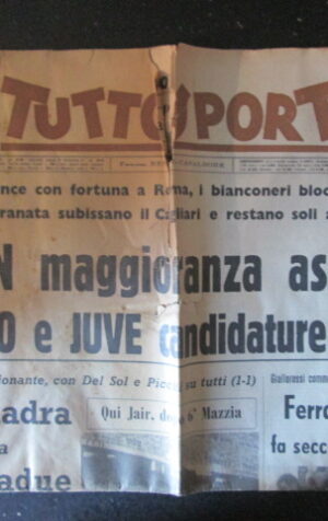 TUTTOSPORT 345 1964 MILAN TORINO JUVENTUS ROMA [W10]