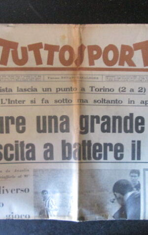 TUTTOSPORT 334 1964 LA JUVENTUS NON RIESCE A BATTERE IL MILAN INTER [W10]