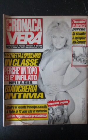 CRONACA VERA 1105 1993 Rivista di cronaca nera e attualità  [VL24]