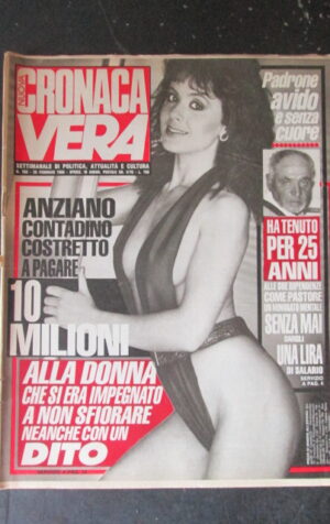 CRONACA VERA 703 1986 Rivista di cronaca nera e attualità  [VL24]