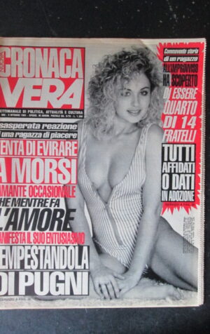 CRONACA VERA 995 1991 Rivista di cronaca nera e attualità  [VL24]
