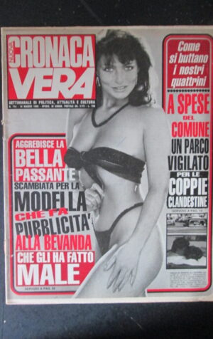 CRONACA VERA 714 1986 Rivista di cronaca nera e attualità  [VL24]