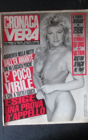 CRONACA VERA 886 1989 Rivista di cronaca nera e attualità  [VL24]