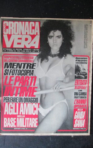 CRONACA VERA 846 1988 Rivista di cronaca nera e attualità  [VL24]