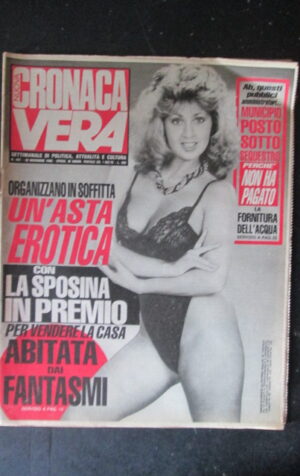 CRONACA VERA 847 1988 Rivista di cronaca nera e attualità  [VL24]