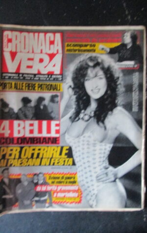 CRONACA VERA 1025 1992 Rivista di cronaca nera e attualità  [VL24]