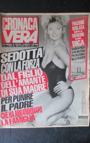 CRONACA VERA 803 1988 Rivista di cronaca nera e attualità  [VL24]