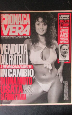 CRONACA VERA 811 1988 Rivista di cronaca nera e attualità  [VL25]